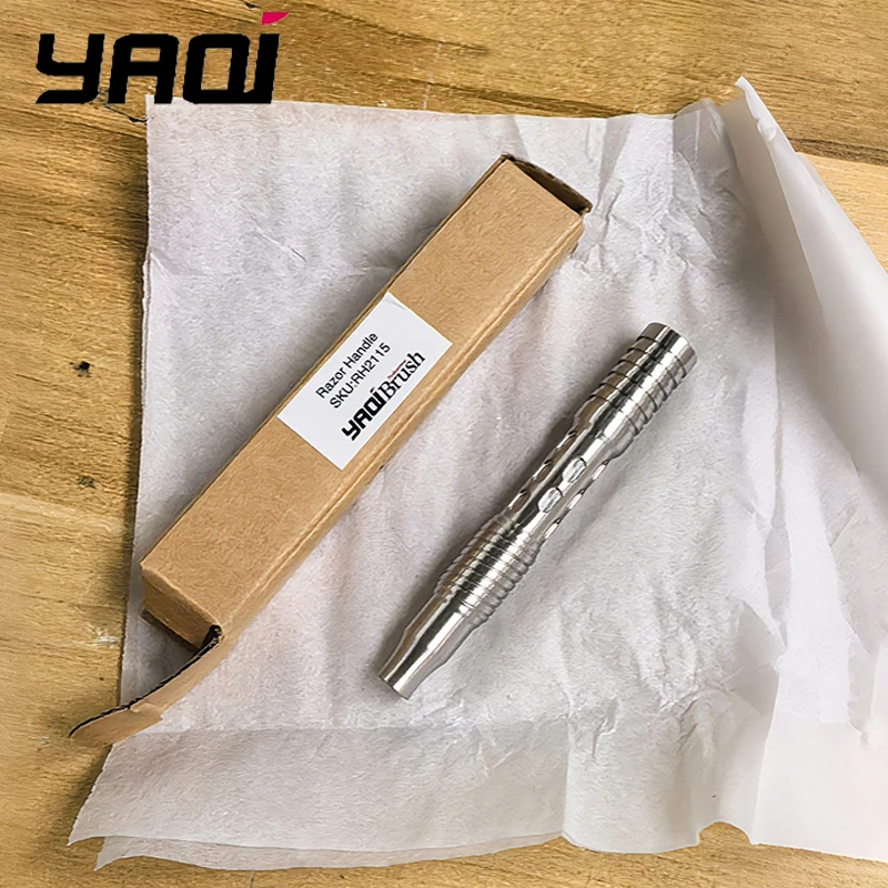 

Рукоятка для безопасной бритвы Yaqi 316 из нержавеющей стали для мужчин, 2026 год - Премиум качество, удобная рукоятка для бритвы