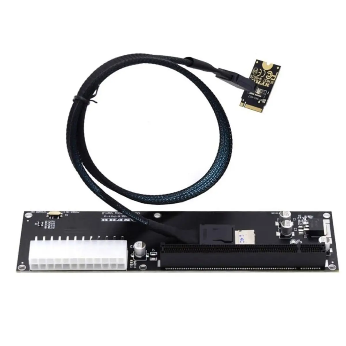 NEW FACTORY~SFF-8612 to PCI-E 3.0/4.0 M.2 M-Key to SFF-8611 Host Adapter