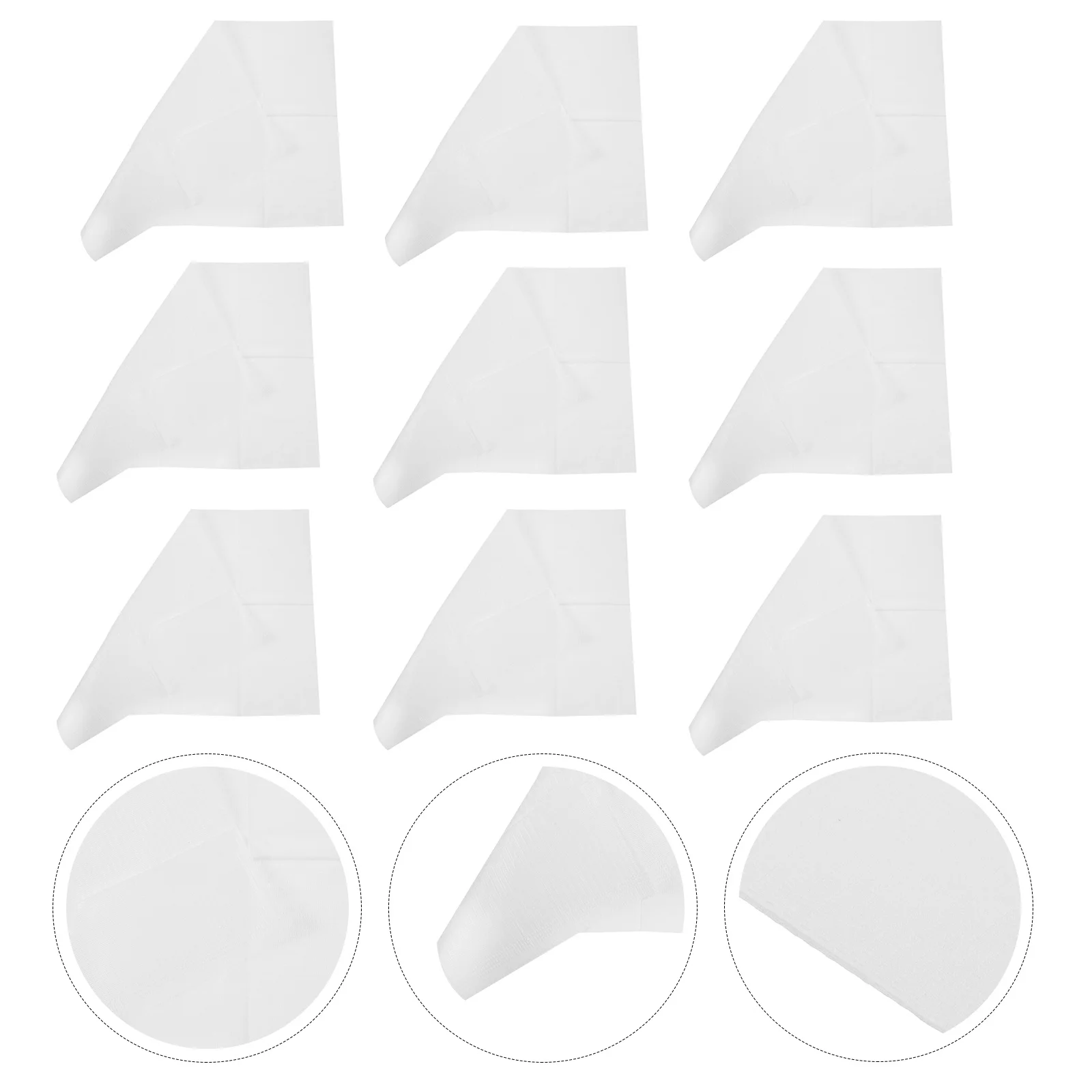 

125Pcs Disposable Dental Bibs Oral Nursing Scarf Lightweight Tear Resistant Beauty Salon Supplies Dental Bibs Disposable