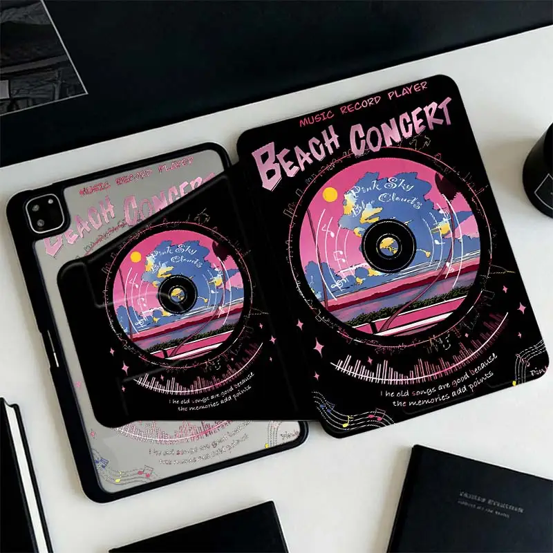 360° Rotate Tri-Fold Smart Case For iPad A16 2025 11 Air11/13 IPad Mini6 8.3 Pro 10.5 Pro11 iPad 10.2 7/8/9 4/5 10.9 10th