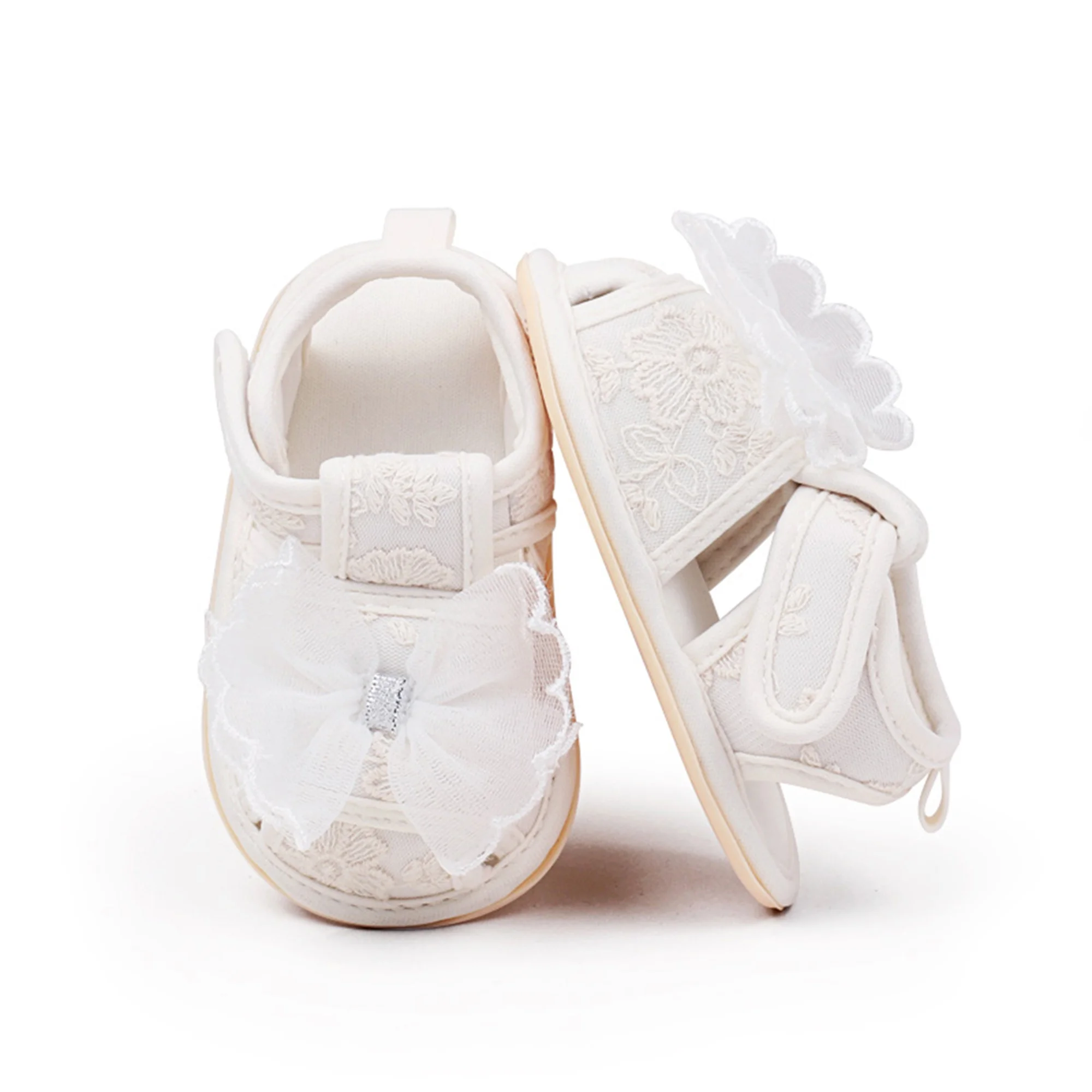 

Adorable Toddler Sandals with Floral Embellishments and Secure Non-slip Sole for Stylish Summer Walks and Playtime