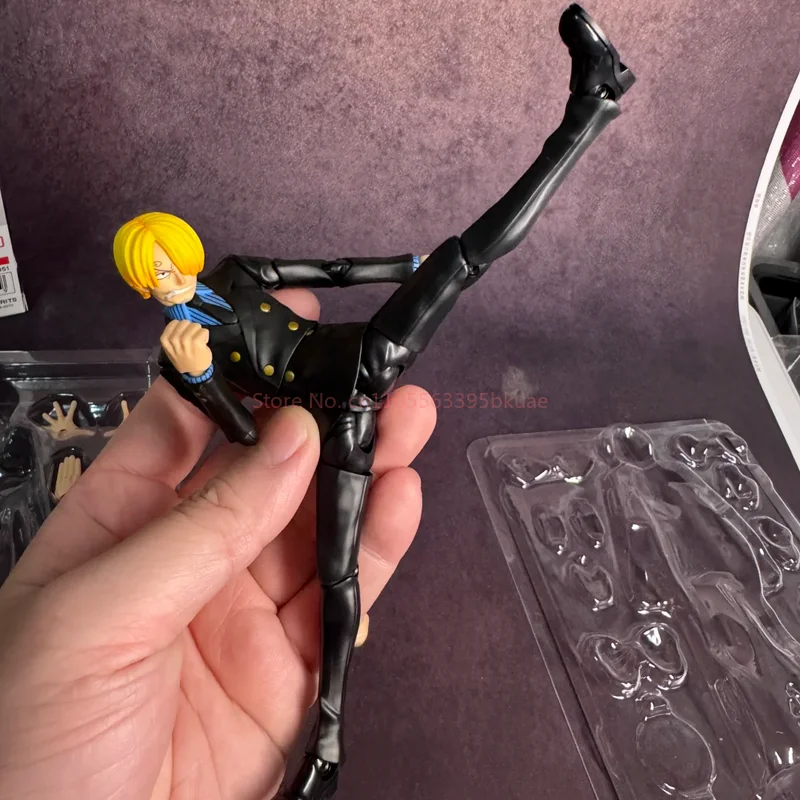 

Bandai S.H.Figuarts Sanji One Piece Original Anime Romance Dawn Action Figure Collectible Model Toy Gift For Anime Fans And Kids