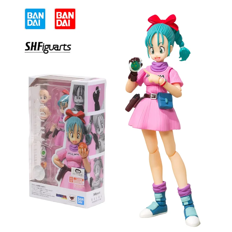 

Оригинальная коробка в наличии Bandai SHF S.H. Фигурки драконий жемчуг BULMA Приключения начинаются аниме экшн-игрушка для детей