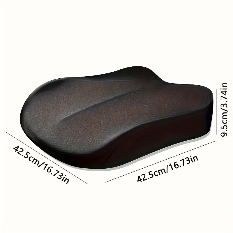 Adult Booster Seat Cushion for Car, Wedge Memory Foam Seat Cushion for Height & Long Driving, Boosts Height