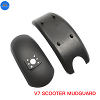 Electric Scooter front Rear Fender Mudguard Plastic 10 Inch 11 Inch For LAOTIE  boyueda LANGFEIT inxing Scooters parts