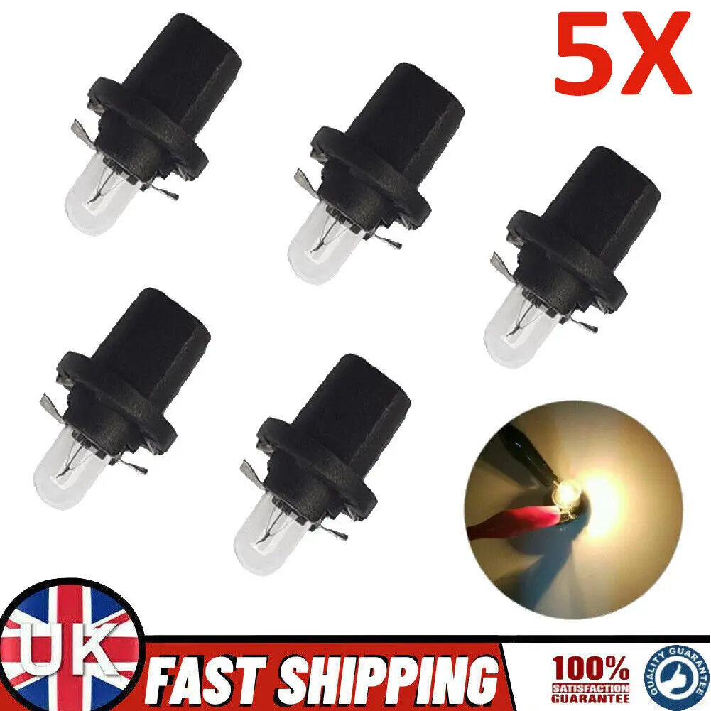 1/5Pcs Heater Climate Control Unit Light Bulb For Vauxhall Vivaro Renault Citroen Automotive Dash Light Replacement Parts