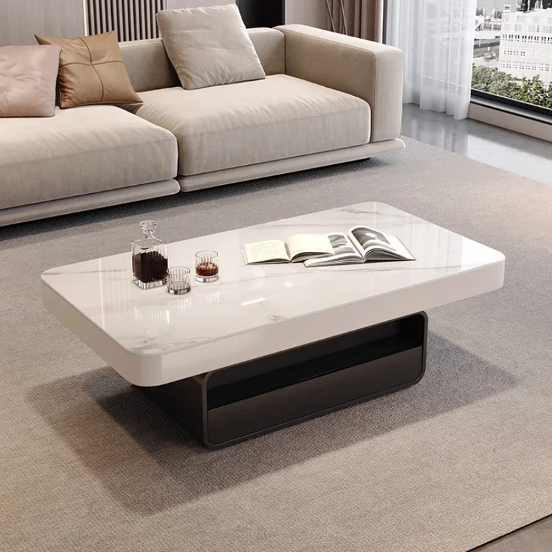 

Living Room Designer Coffee Table Modern Aesthetic Space Saving Coffee Table Home Center Tavolino Soggiorno Minimalist Furniture