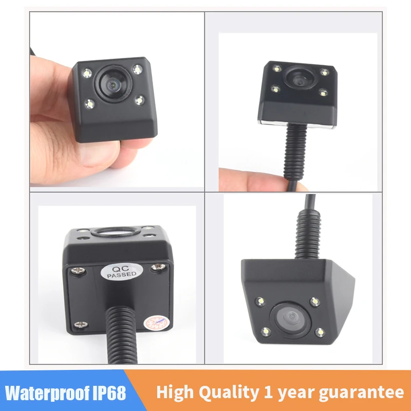 

Universal Mini Waterproof Car Rear View Camera Parking Backup Camera With Front View Rear View Optional