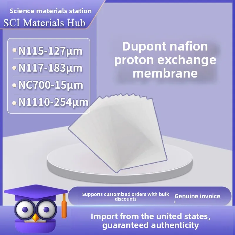 Nafion N115 N117 N1110 NC700 Мембрана с фурлюросулфоновой кислотой PEM Топливный элемент