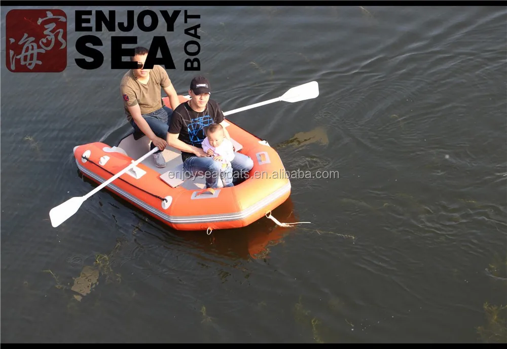 Stijve drijvende vissersboot, vissersboot met aandrijving, opblaasbare boot met CE