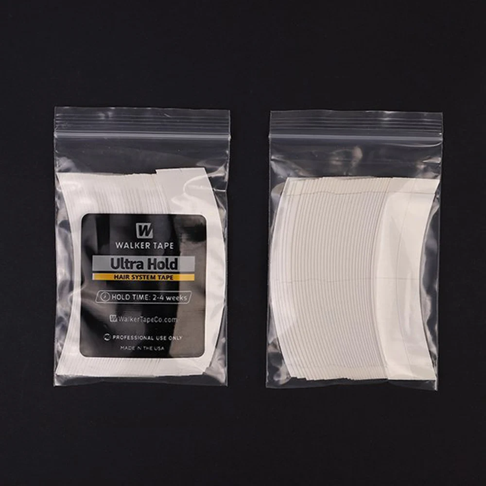 

Boymia Ultra Hold Hair Extension Tape 36pcs Wig Glue Double Side Adhesive Waterproof Hair Tape For Lace Wigs/Toupee