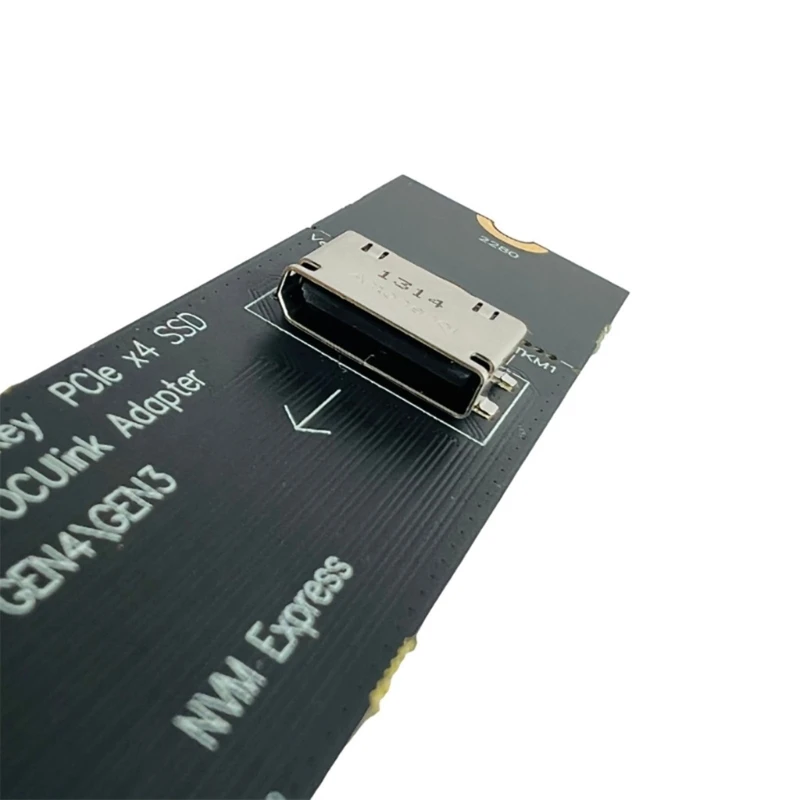 462E M.2 NVME to ocul SFF 8612 Converter for 2.5in NVME U.2(SFF 8639)SSD Adapter