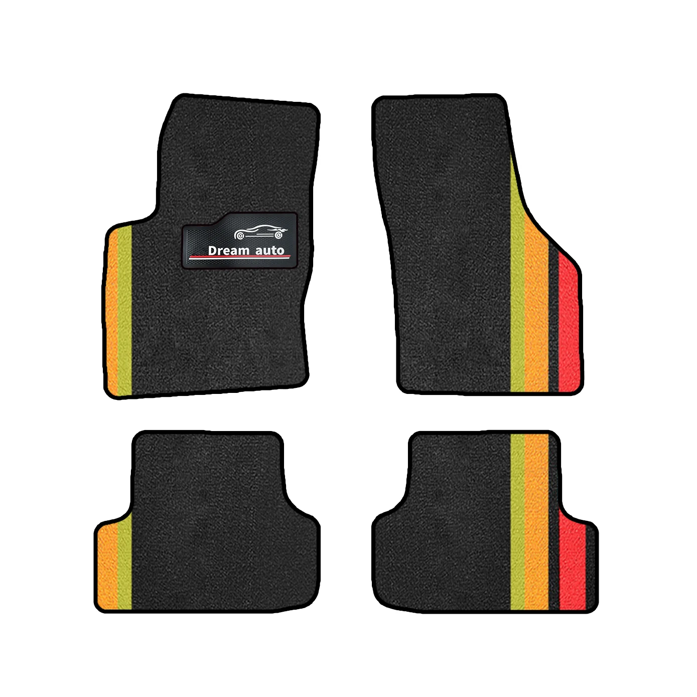 

Custom Car Floor Mats For Volkswagen Golf7 MK7 2012-2019 5G GTI Waterproof Auto Carpets Foot Coche Accessorie