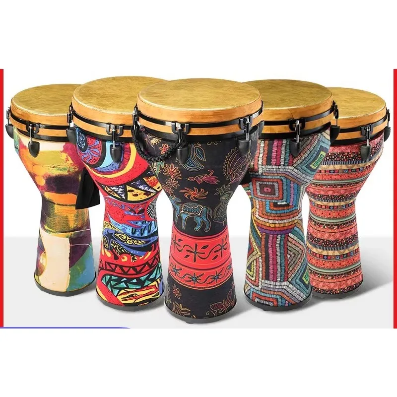 Children's student PVC10-inch tambourine 12-inch tunable adult stage performance African drum