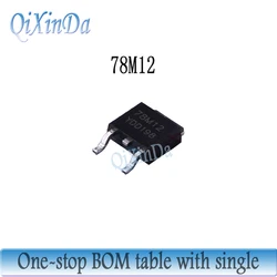 10PCS 78M05 78M06 78M08 78M09 78M12 78M15 TO-252 500MA Three-terminal Voltage Regulator Tube 7805 7809 7812 7815