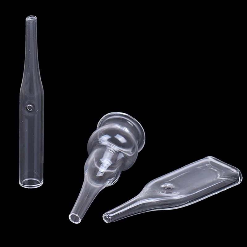 3 stks/set Mee-eter Verwijderen Glazen Pijpen Gezicht Porie Cleanser Vacuüm Extractor Buis