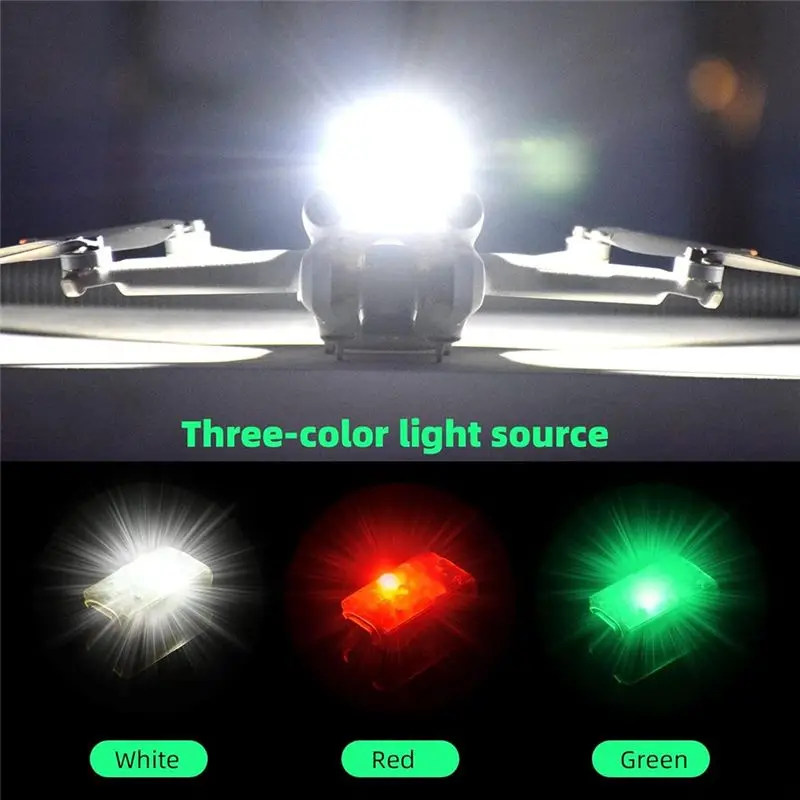 A42Z-Mini Drone Strobe Light For DJI 4 Pro/NEO/MINI 4K/4 PRO Drone Night Flight Anti Collision LED Lamp Accessory