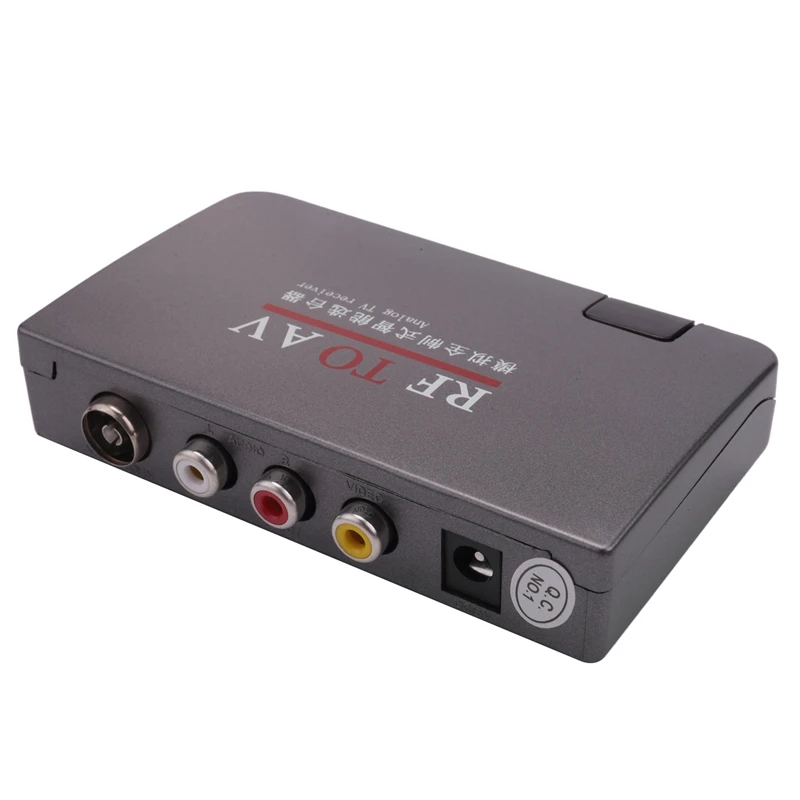 FULL-RF To AV Converter,Channel Selector,Booster,Cable TV To Projection TV,Video Port Supports Full System AC110-240V