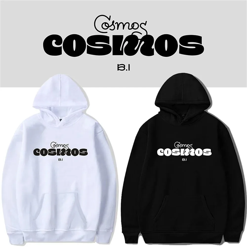 

Hoodies de veludo feminino com Cosmos, moletom Kpop, moletom hip-hop, roupas de outono e inverno, Y2KGot7