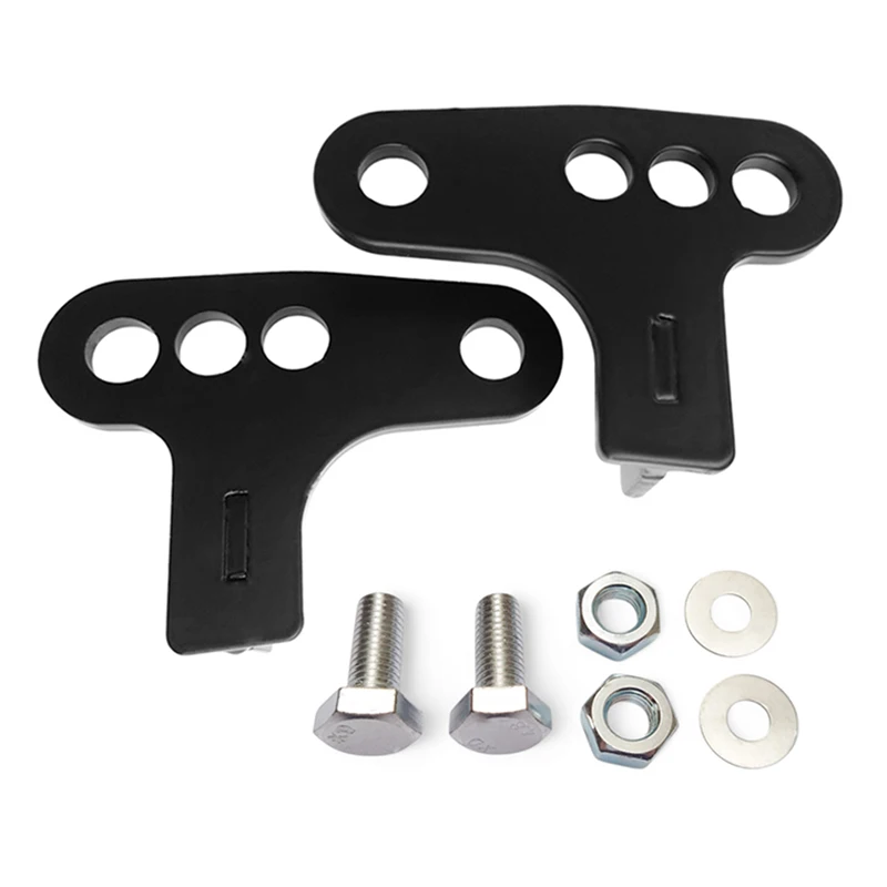 

1 2 3 Inches Adjustable Rear Lowering Link Block Kit For Harley Sportster 883 1200 XL1200 XL883 2000-2015 Black