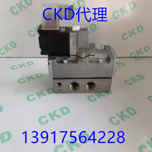 Fully Disassembled (same As Completelyknockeddown) Solenoid Valve 4f 410/420/430-10-L-AC 220v-DC 24v 4 F 410-08/10-L-AC 220v