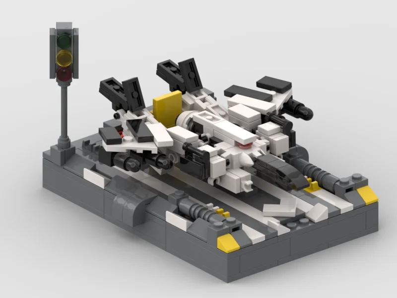 *Mac Robot VF-1 MOC* Space war, Avorion, 4PX,Dyson, X4, no man's sky DIY enlighten block bricks,Compatible