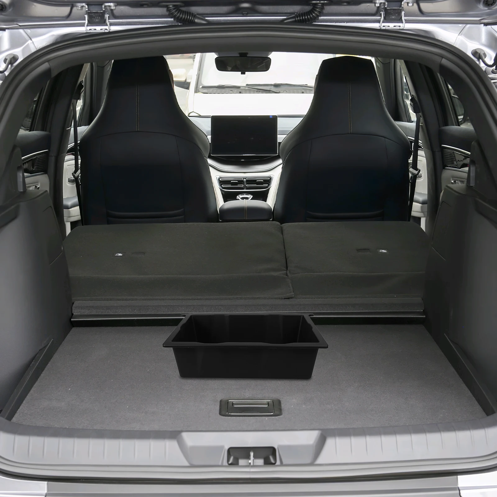 

Car Under Seat Storage Box TPE Material ganizer Suitable Size Easy Use Modern Style High Hardness Anti Deformation Broken Long