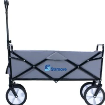 

Outdoor trolley Picnic Beach Camping Wagon Camping Cart Trolley Garden Trail Collapsible Folding Utility Cart Wagon