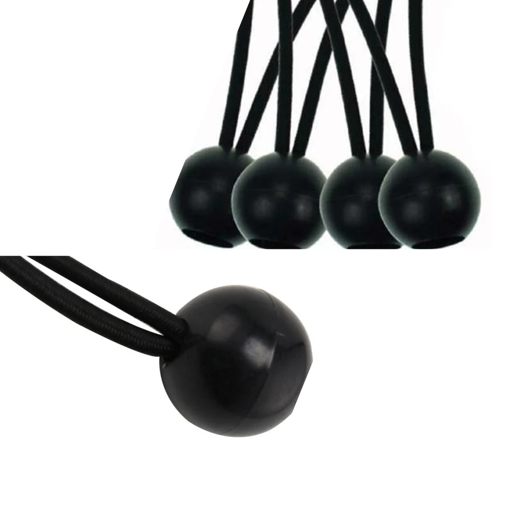 

25pcs 15.2Cm Ball Head Bungee Cord Elastic Rope Tie Down Strap For Tarp Canopy Camping Tent Accessories Rope Hiking Fit Fitness