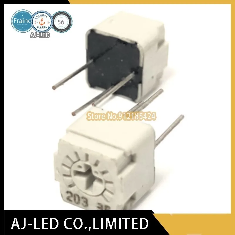 

20pcs/lot FT-63ETP100 10R FT-63ETP101 100R FT-63ETP102 1K FT-63ETP103 10K FT-63ETP104 100K FT-63ETP202 2K FT-63ETP203 20K