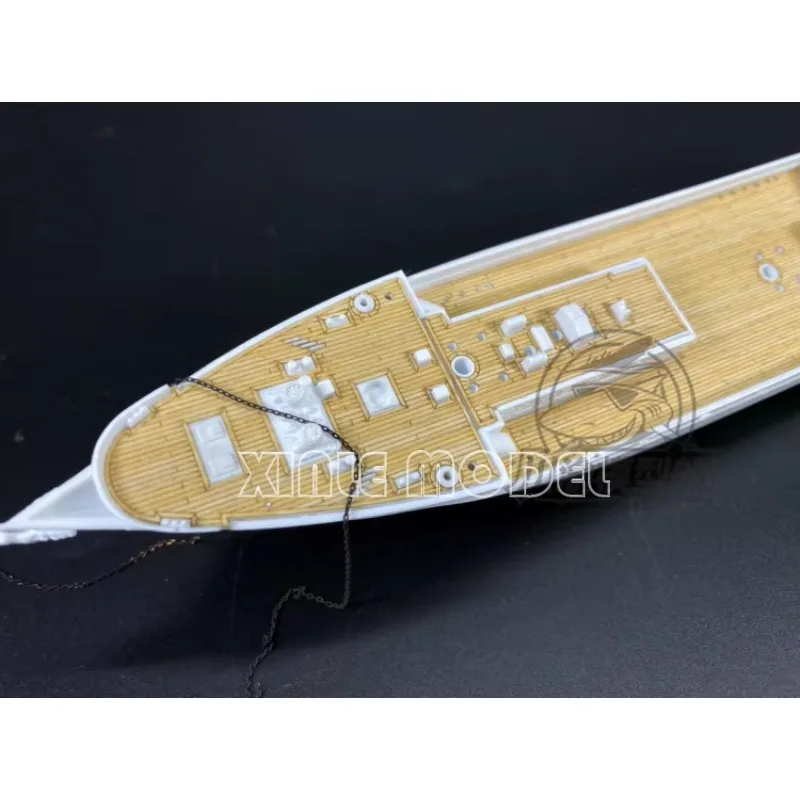 

Chuanyu CY350064 1/350 Goruhi Fock three-masted sailboat wooden deck ，for AOSHIMA 04428, DIY