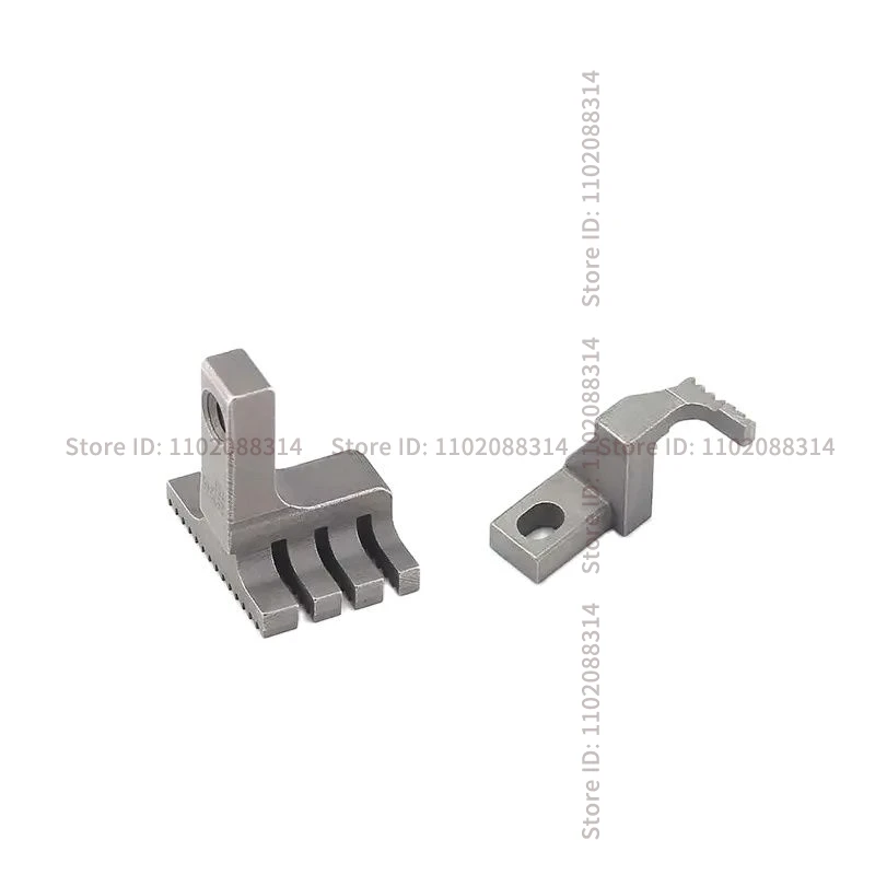 Feed Dog Assembly Original Feeding Teeth for Jack K4 K5 K5E K4-D K4-UT 02BB Type Small Square Head Interlock Industrial Sewing