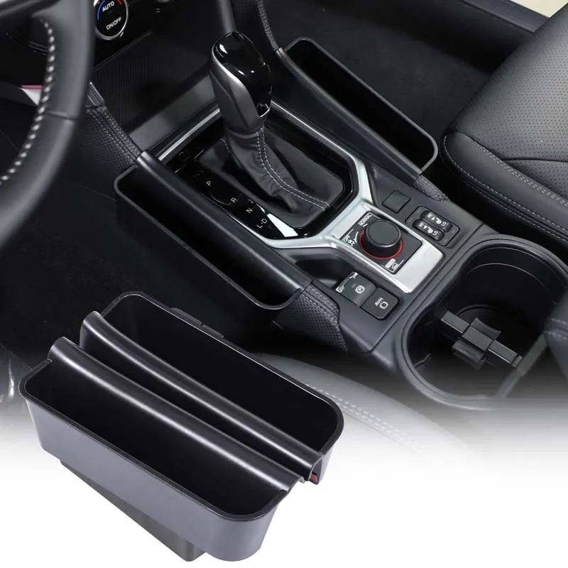 

For Subaru Forester 2019-2025 ABS Center Console Gear Shift Side Organizer Tray Side Storage Box Insert Holder Car Accessories
