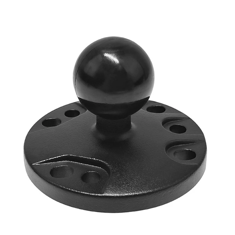 25mm/1 inch Metal Round Adapter Plate Ball Mount Motorcycle Phone Mount Dropship