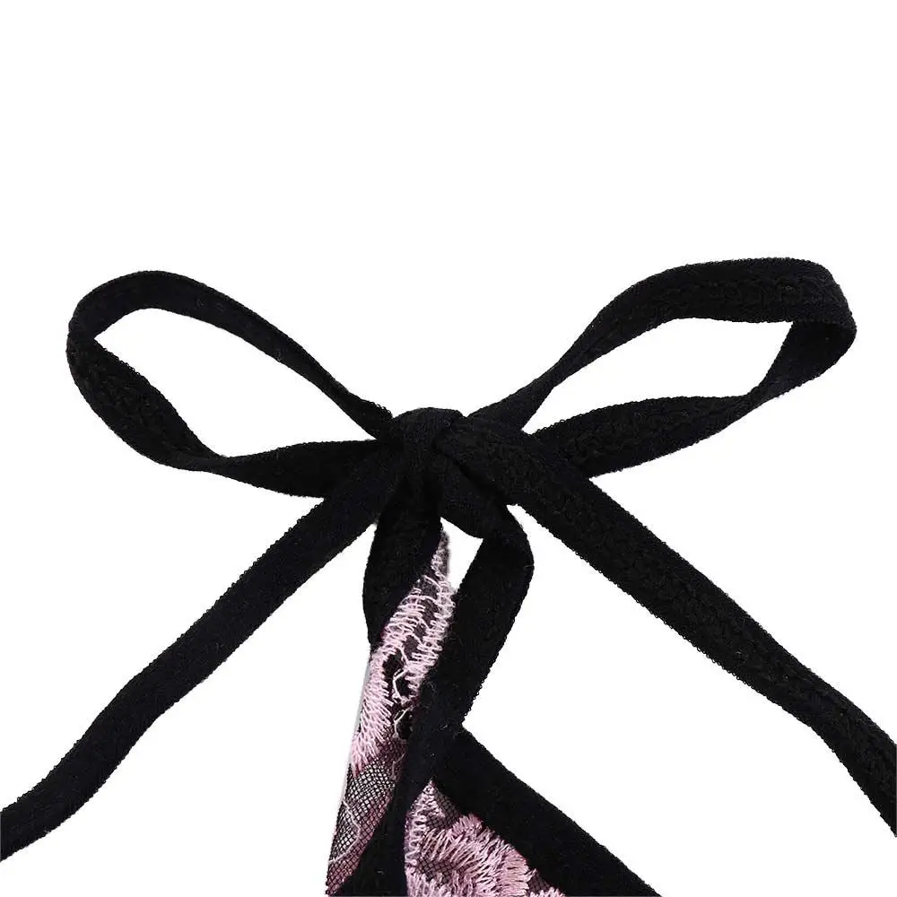 Naadloze sexy uitgeholde lingerie transparant kanten ondergoed panty slipje kort