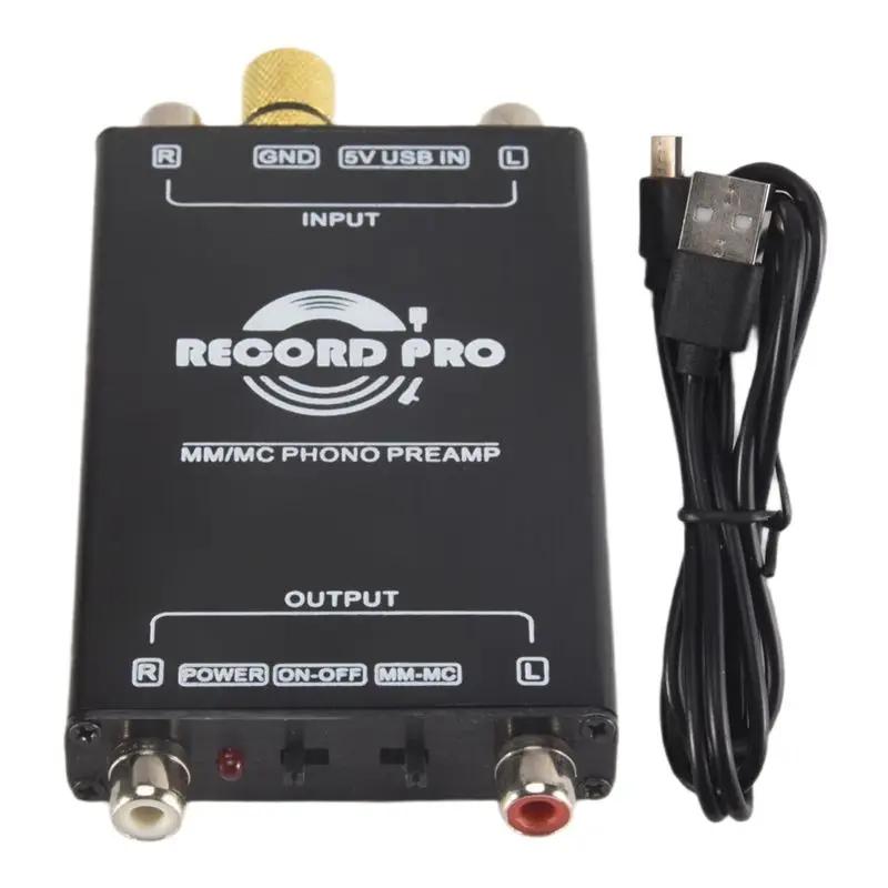 

B29C-Mini MM MC Phono Stage Preamp — предусилитель для виниловых проигрывателей и граммофонов