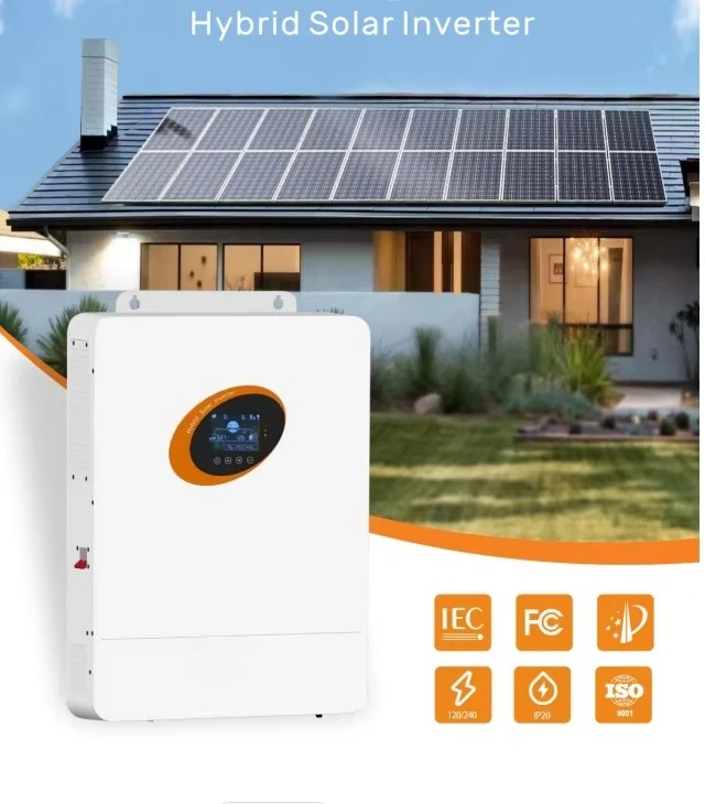 12kW Hybrid Solar Inverter Pure Sine Wave Power Split Phase Solar Panels with and Inverter for Residential