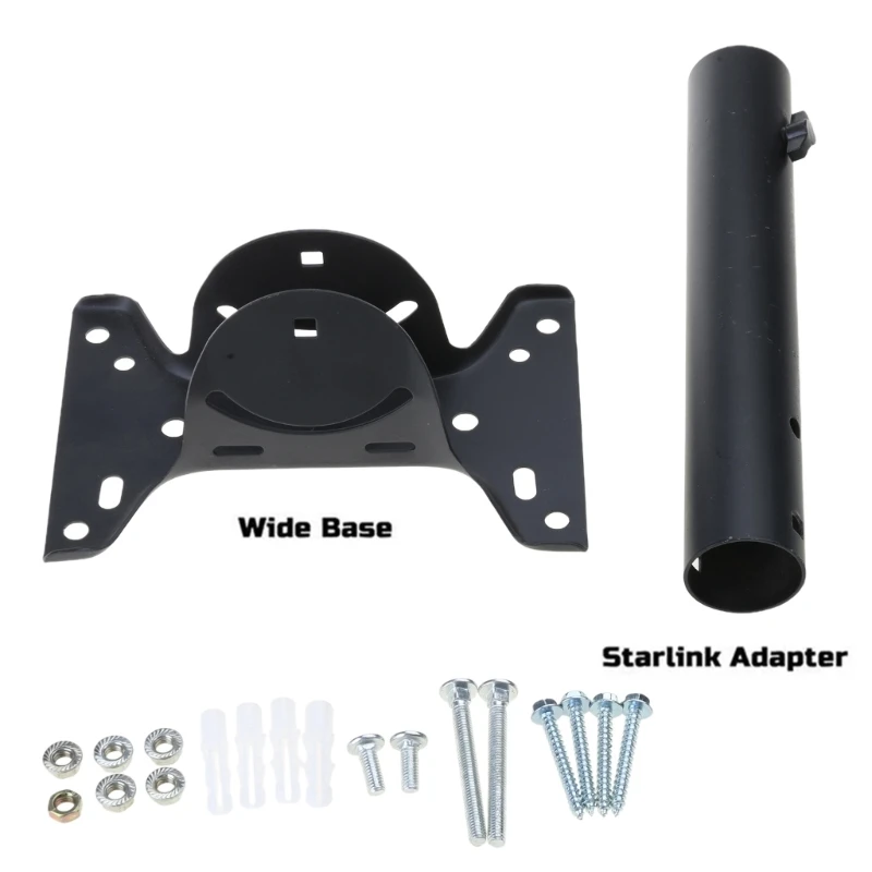 Suitable For Starlink V2 Satellite Antenna Roof Mount Adapter Easy Setups Improve Reception Secure and Adjustable