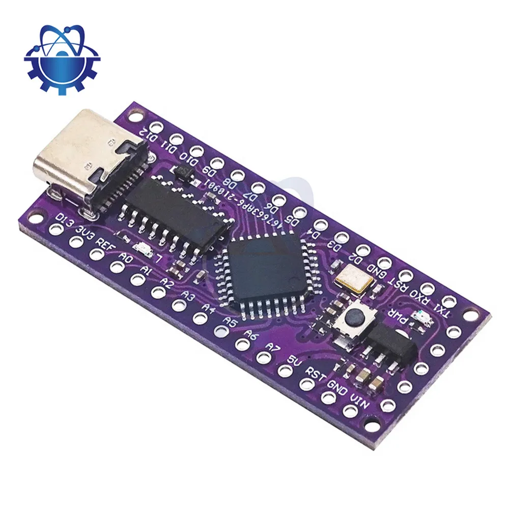 LGT8F328P LQFP32 MiniEVB TYPE-C, placa de desarrollo de módulo Compatible con MICRO USB, reemplazo de ATMEGA328 Nano V3.0