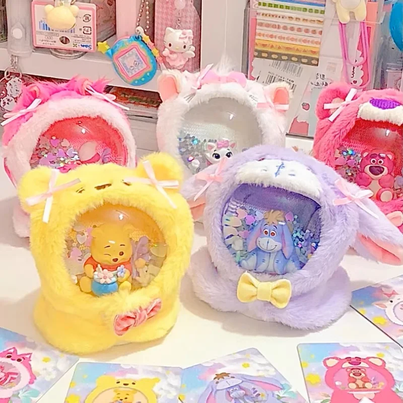 

Аутентичная серия Disney Fury Season, милый мультяшный светящийся хрустальный шар, декоративный орнамент, коллекция игрушек, детский подарок