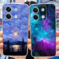 For Xiaomi Redmi Note 13 4G Case Redmi Note 13 Pro 4G Global Fashion Soft Silicone TPU Slim Cover For Redmi Note13 13Pro 4G