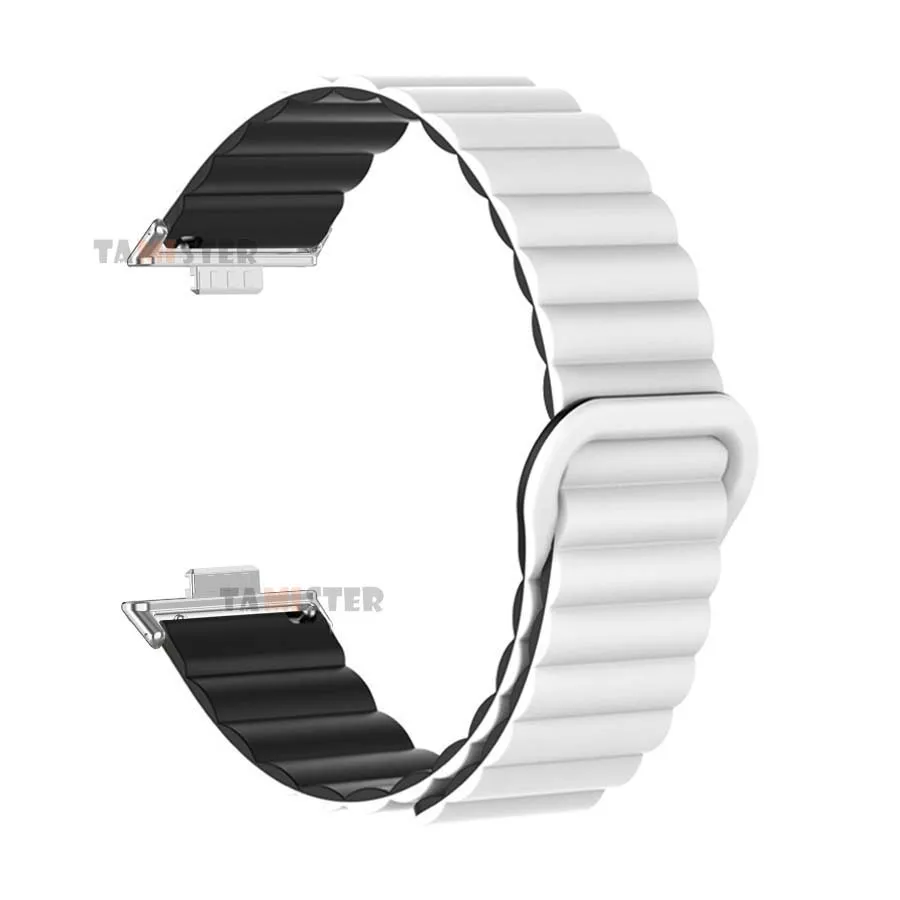 Silicone Magnetic Loop Strap For Huawei Watch Fit 3 Watchband Adjustable Bracelet For Huawei Fit 3 Wristband Correa Accessories