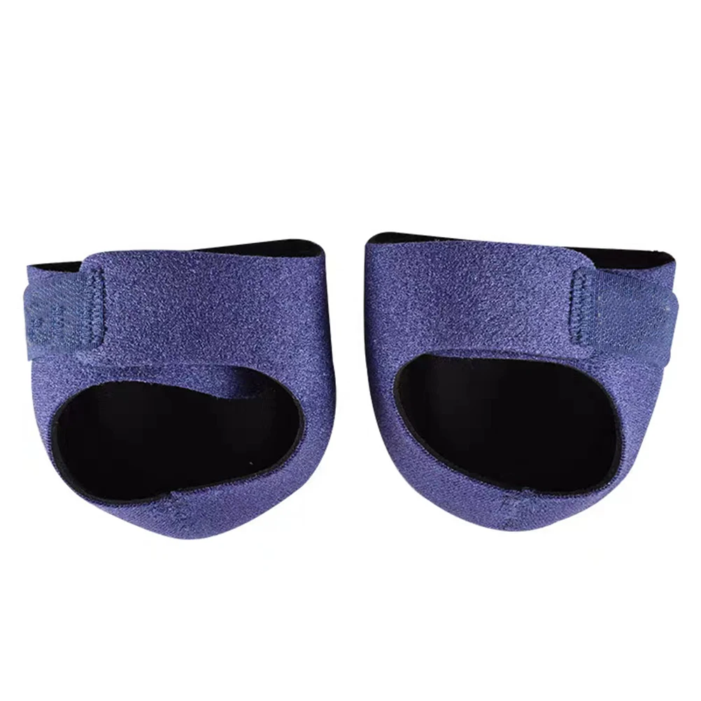 Hielbeschermers Kussenkussens Blauw Ondersteunende gelhoes Voetverzorgingshulpmiddel Hielpijnverlichting Antislip enkelsteun Ademend
