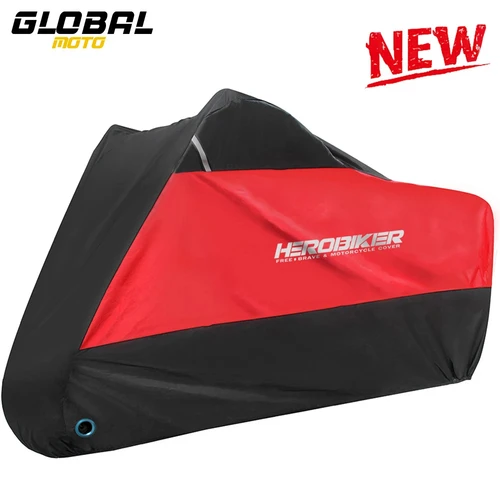Imagen 1 del producto Nueva Funda impermeable para motocicleta, Funda para moto para todas las estaciones, protección UV a prueba de polvo, cubierta para accesorios de motocicleta para interiores y exteriores