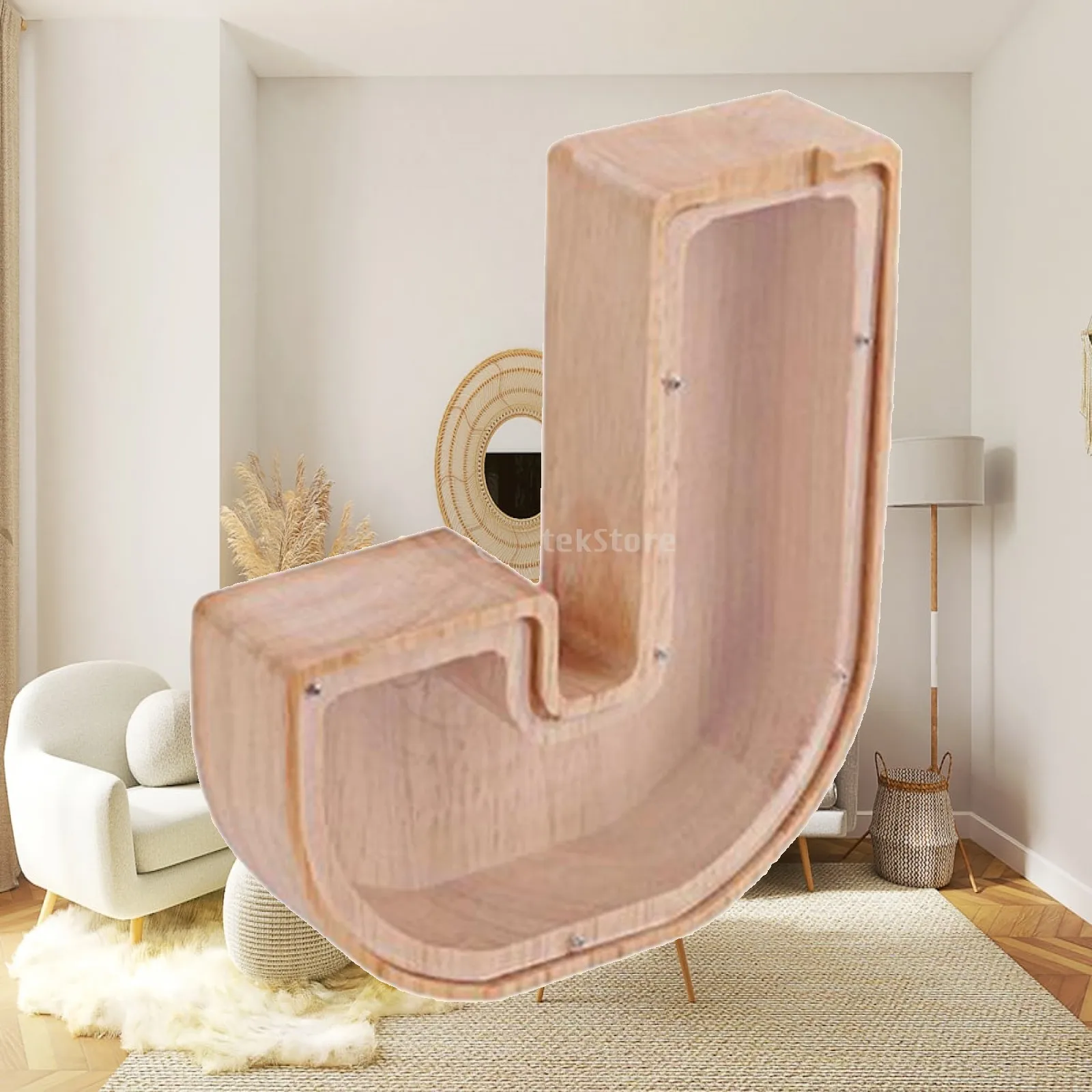 Letter/Guitar Shape Piggy Saving Box and desk Ornament Craft