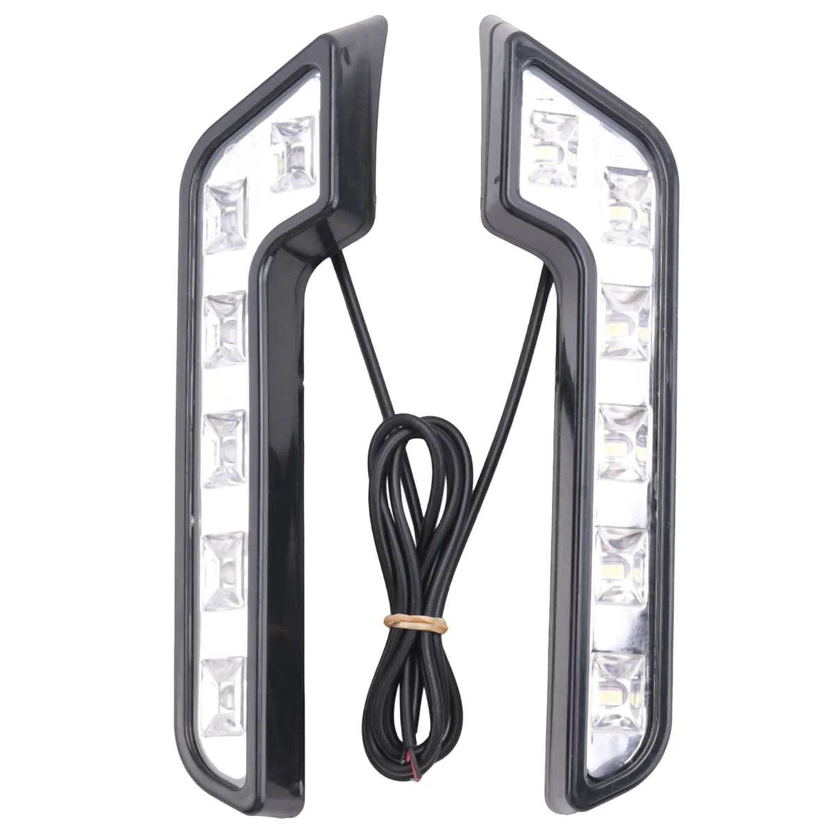 2X 12V Super Bright DRL LED Daytime Running Lights for Cars Auto Waterproof LED Driving Lights Fog Lamps Car Styling