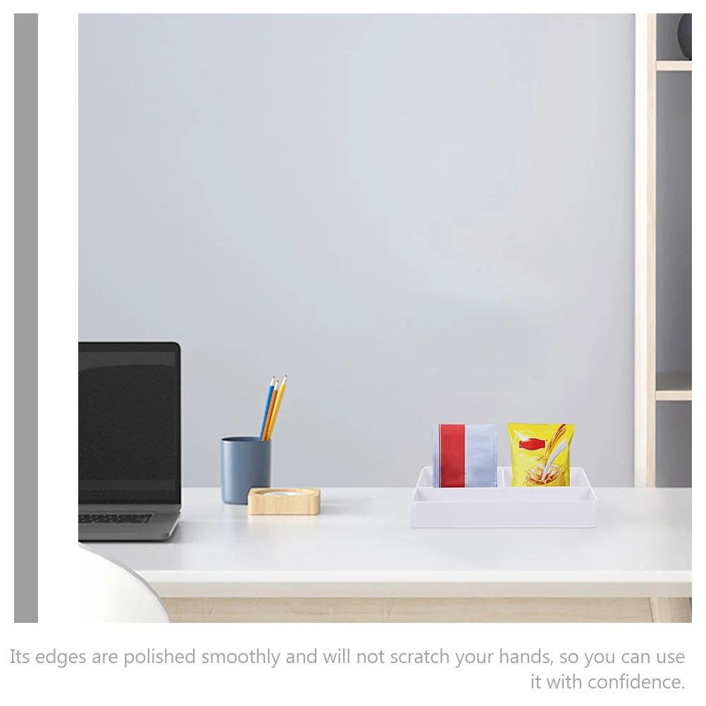 

2pcs Tea Bag Organizer Box Compartment Tea Coffee Bag Holder Sugar Packet Container Candy Storage Case For Kitchen Desktop