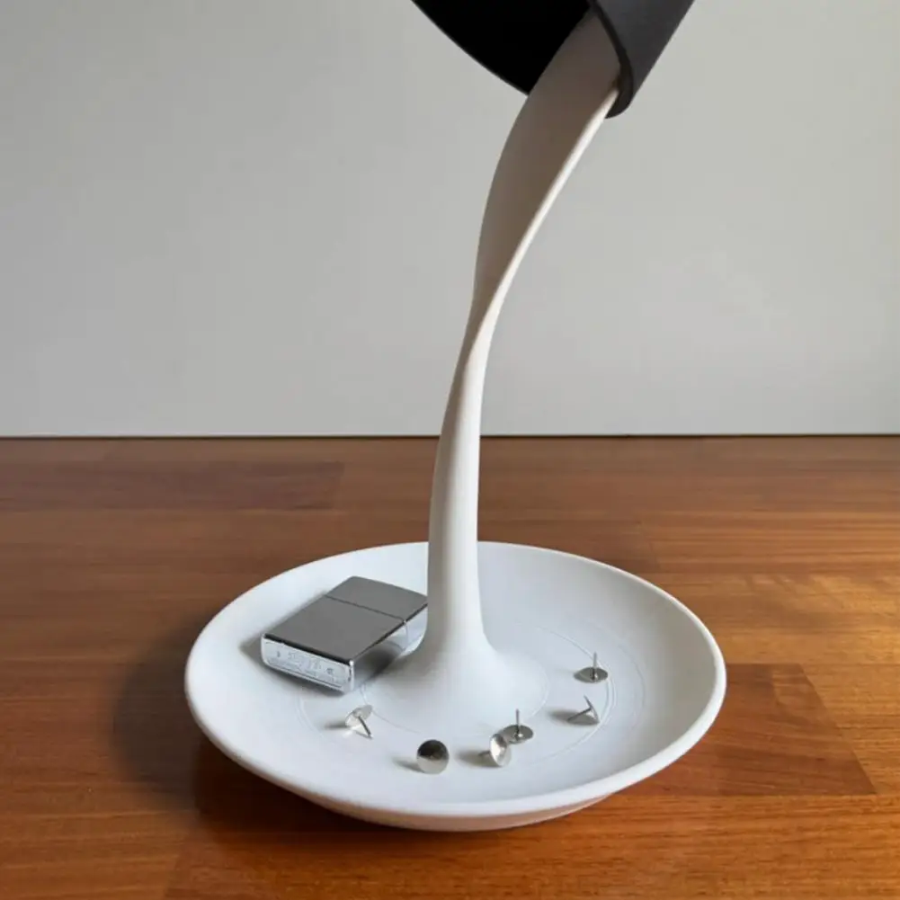 Desk Lamp with Tray LED Cordless Table Lamp Battery Operated Bedside Table Lamp Decorative Night Light for Bedroom Living Room U