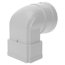 Round Pipe Adapter Downspout Gutter Connector Roof Drainage System Plumbing Rainwater Pipe Fitting Gutter Parts Easy