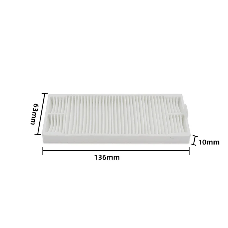 Robot Penyedot Debu Rol Sikat Sisi Utama Kain Pel Pengganti Filter Hepa untuk Bagian Penyedot Debu Robot Eureka NER600